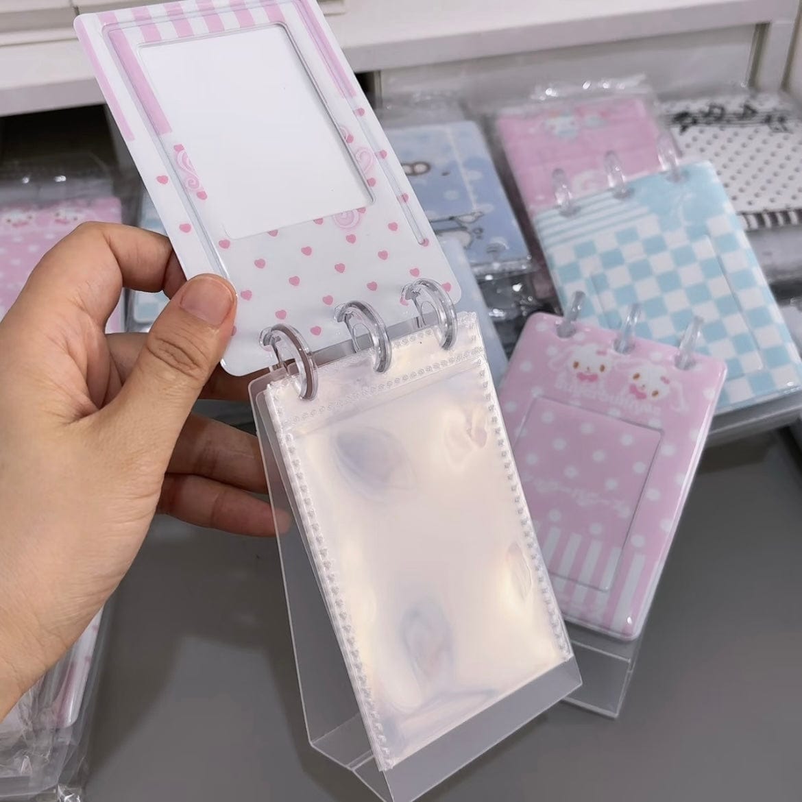 Cute Sugarbunnies Kpop Self Standing Photocard Album Holder - ArtGalleryZen