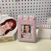 Thumbnail for Cute Sugarbunnies Kpop Self Standing Photocard Album Holder - ArtGalleryZen