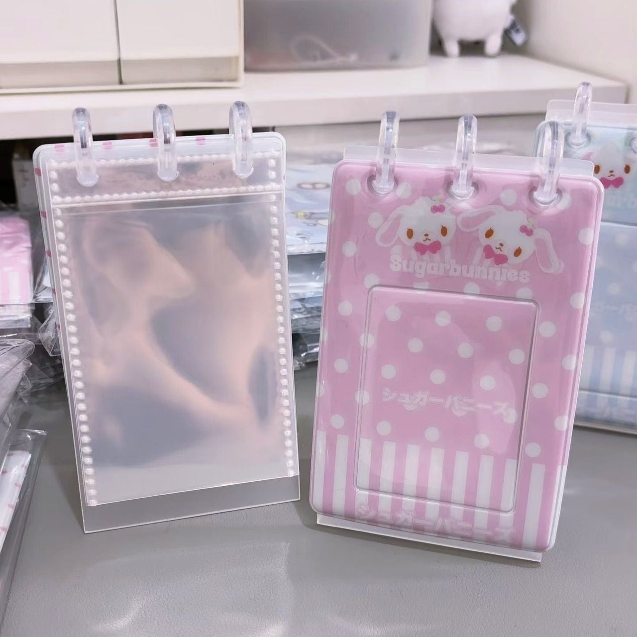 Cute Sugarbunnies Kpop Self Standing Photocard Album Holder - ArtGalleryZen