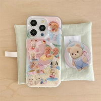 Thumbnail for Cute Sylvanian Families Magnetic Stand iPhone Case - ArtGalleryZen