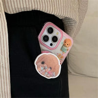 Thumbnail for Cute Sylvanian Families Puppy Shaker Magnetic Stand iPhone Case