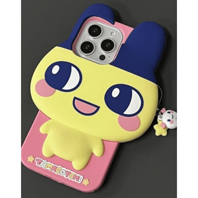 Cute Tamagotchi Silicone iPhone Case - ArtGalleryZen