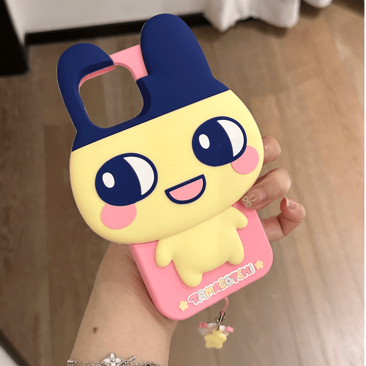 Cute Tamagotchi Silicone iPhone Case - ArtGalleryZen