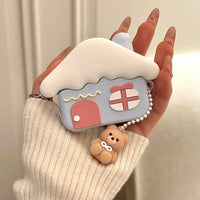 Thumbnail for Cute Teddy Bear House AirPods Earphone Case - ArtGalleryZen