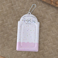 Thumbnail for Cute Tomato Cat Puppy Kpop Keychain Photocard Holder - ArtGalleryZen