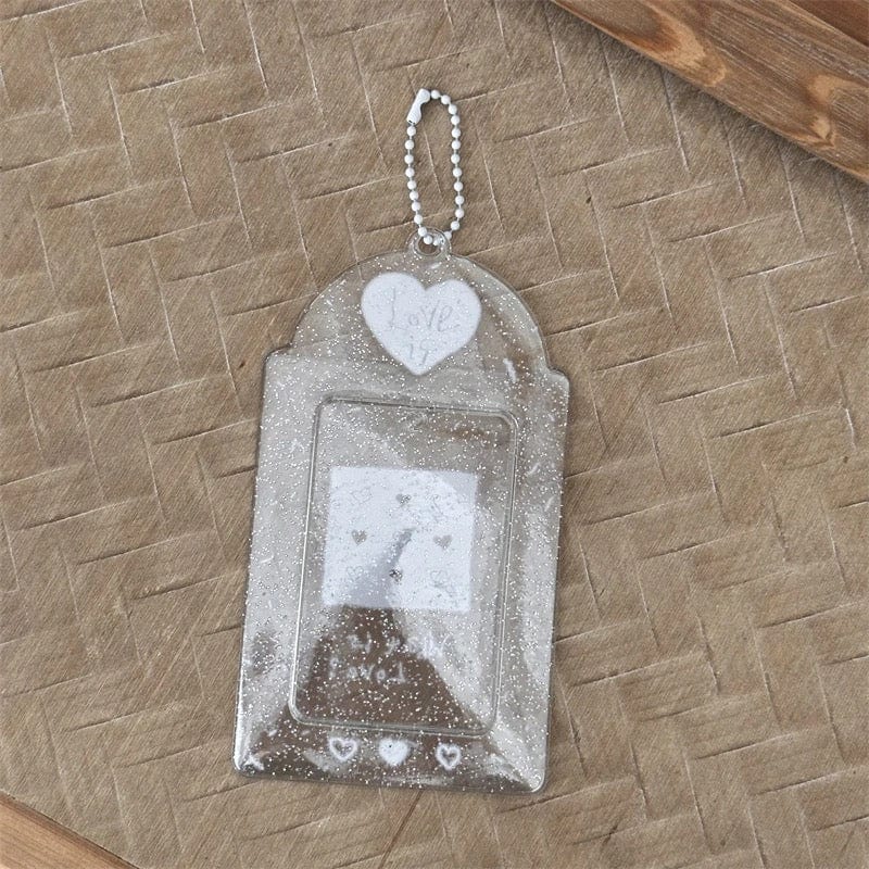 Cute Tomato Cat Puppy Kpop Keychain Photocard Holder - ArtGalleryZen