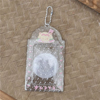 Thumbnail for Cute Tomato Cat Puppy Kpop Keychain Photocard Holder - ArtGalleryZen