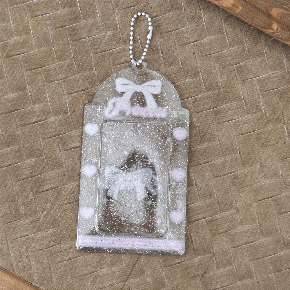 Cute Tomato Cat Puppy Kpop Keychain Photocard Holder - ArtGalleryZen