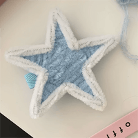 Thumbnail for Cute Y2K Plush Star Hair Clip - ArtGalleryZen