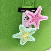 Thumbnail for Cute Y2K Plush Star Hair Clip - ArtGalleryZen