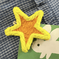 Thumbnail for Cute Y2K Plush Star Hair Clip