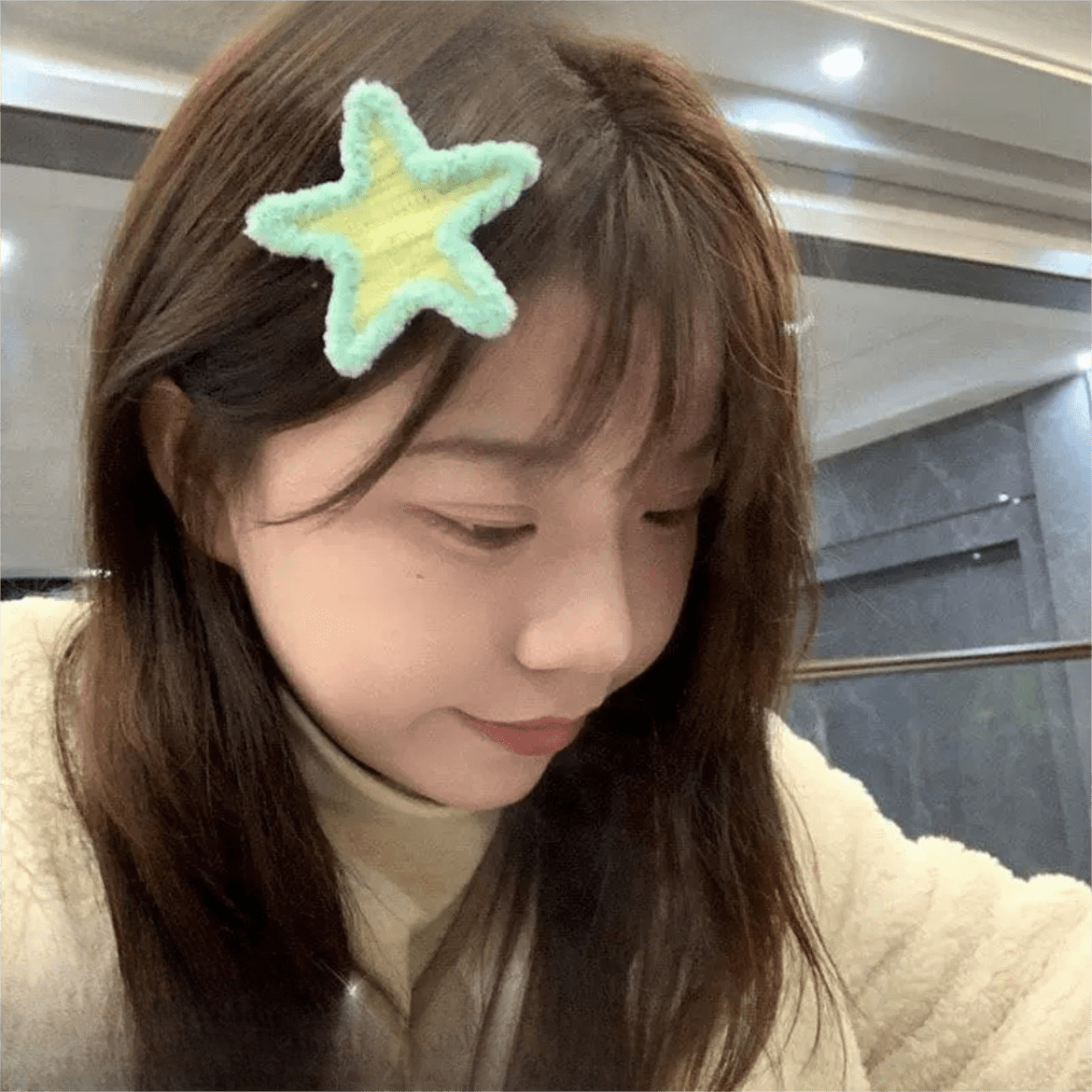 Cute Y2K Plush Star Hair Clip