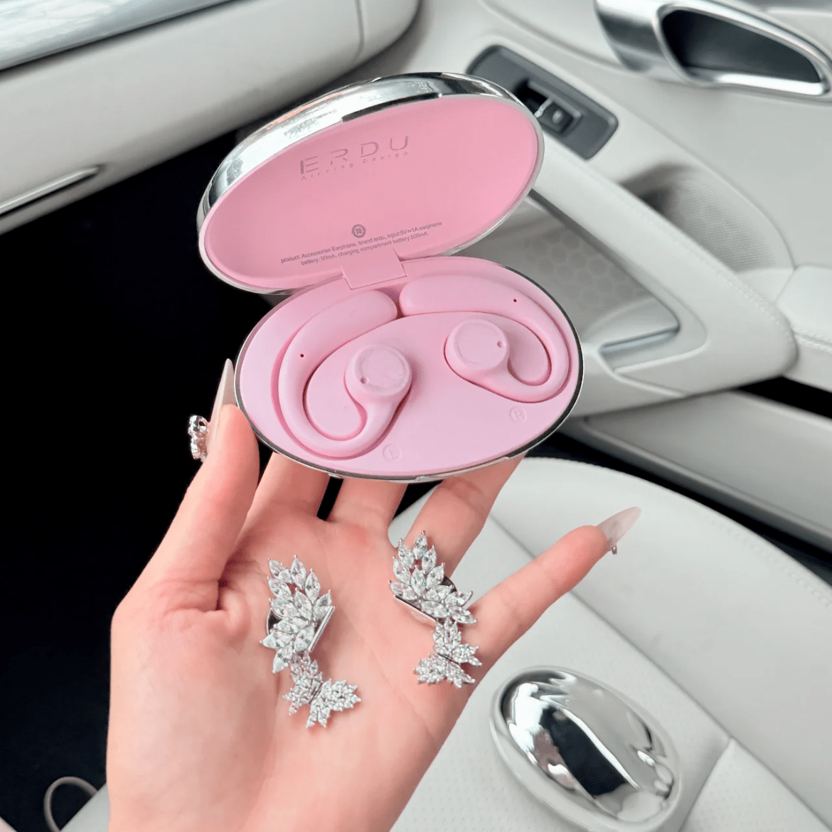 Cyberpunk Replaceable Magnetic Decor Wireless Bluetooth Earphones - ArtGalleryZen