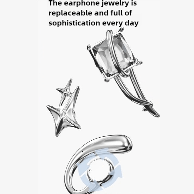 Cyberpunk Replaceable Magnetic Decor Wireless Bluetooth Earphones - ArtGalleryZen