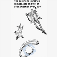 Thumbnail for Cyberpunk Replaceable Magnetic Decor Wireless Bluetooth Earphones - ArtGalleryZen