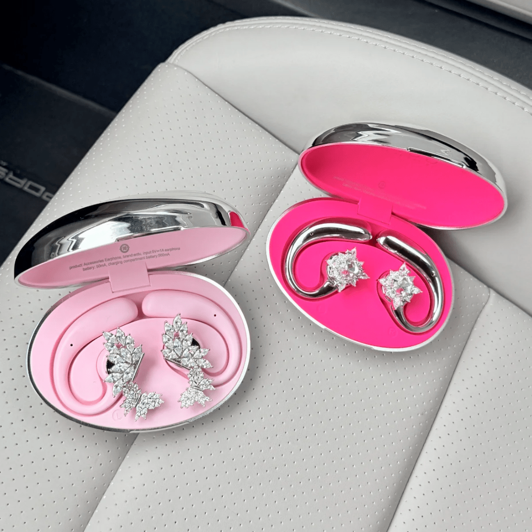 Cyberpunk Replaceable Magnetic Decor Wireless Bluetooth Earphones - ArtGalleryZen