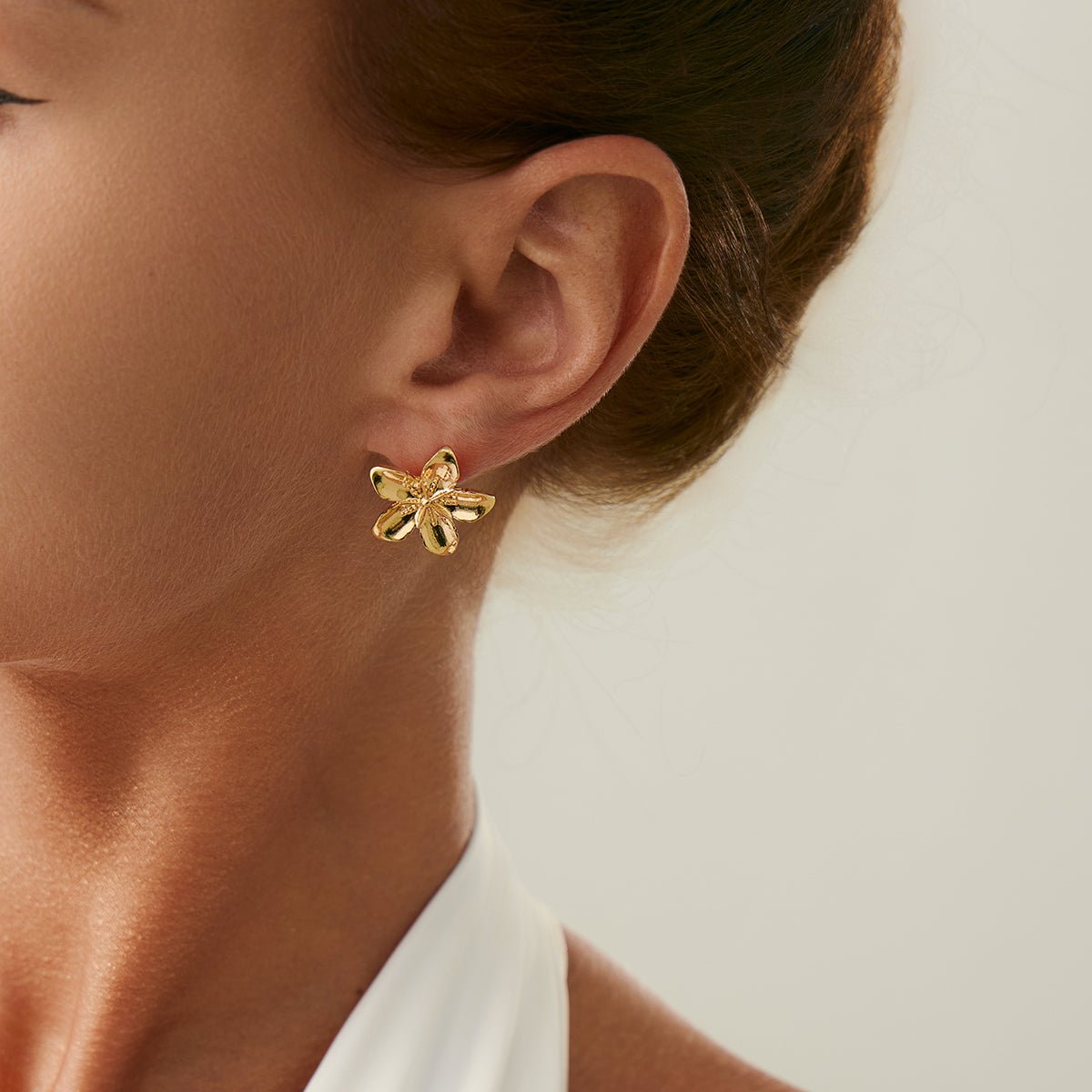 Dainty 3 Pairs Flower Earrings Set - ArtGalleryZen