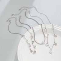 Thumbnail for Dainty 3Pcs Star Tassel Pearl Cable Chain Necklace Set