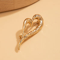 Thumbnail for Dainty Gold Silver Plated Heart Pin Brooch