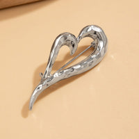 Thumbnail for Dainty Gold Silver Plated Heart Pin Brooch