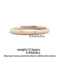 Thumbnail for Dainty Gradient Resin Bangle Bracelet Set - ArtGalleryZen