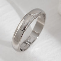 Thumbnail for Delicate Gold Silver Plated Glossy Bangle Bracelet