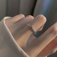 Thumbnail for Delicate S925 Silver Swan Open Ring