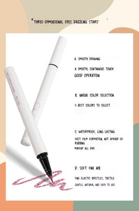 Thumbnail for Diamond Powder Waterproof Slender Liquid Eyeliner - ArtGalleryZen