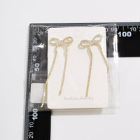 Thumbnail for Elegant Sparkling Crystal Inlaid Bowknot Earrings