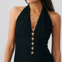 Thumbnail for Elegant Bowknot Y Necklace - ArtGalleryZen