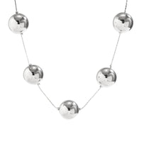 Thumbnail for Elegant Five Ball String Chain Necklace - ArtGalleryZen