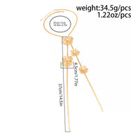 Thumbnail for Elegant Pearl Flower Charm Snake Chain Y Necklace - ArtGalleryZen