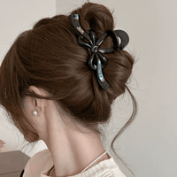 Thumbnail for Elegant Ribbon Bowknot Hair Claw Clip