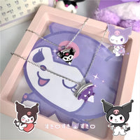 Thumbnail for Enamel Magnetic Sanrio Family Matching Necklace - ArtGalleryZen
