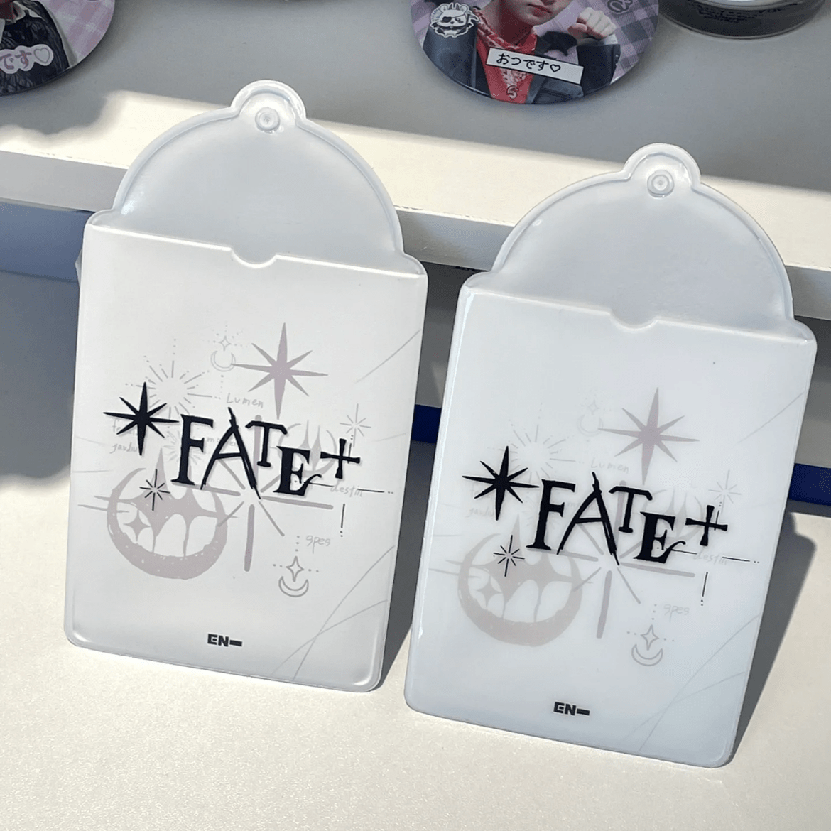Enhypen Fate Kpop Keychain Photocard Holder - ArtGalleryZen