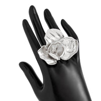 Thumbnail for Exaggerated Abstract Flower Adjustable Ring