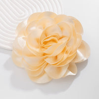 Thumbnail for Exaggerated Satin Rose Flower Pin Brooch