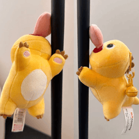 Thumbnail for Funny Magnetic Big Tongue Plush Dragon Keychain Doll - ArtGalleryZen