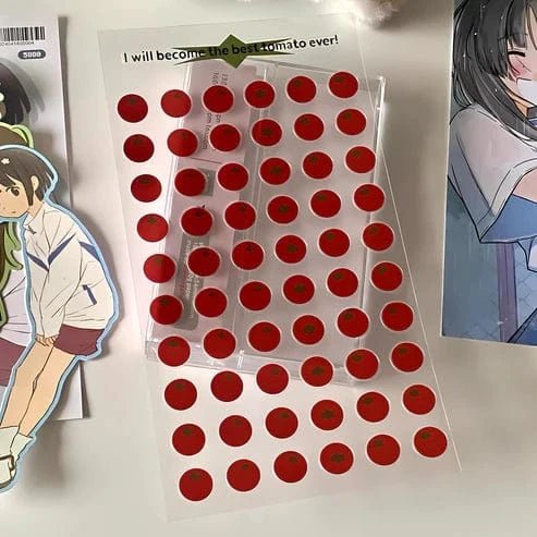Funny Tomato DIY Decoration Stickers - ArtGalleryZen