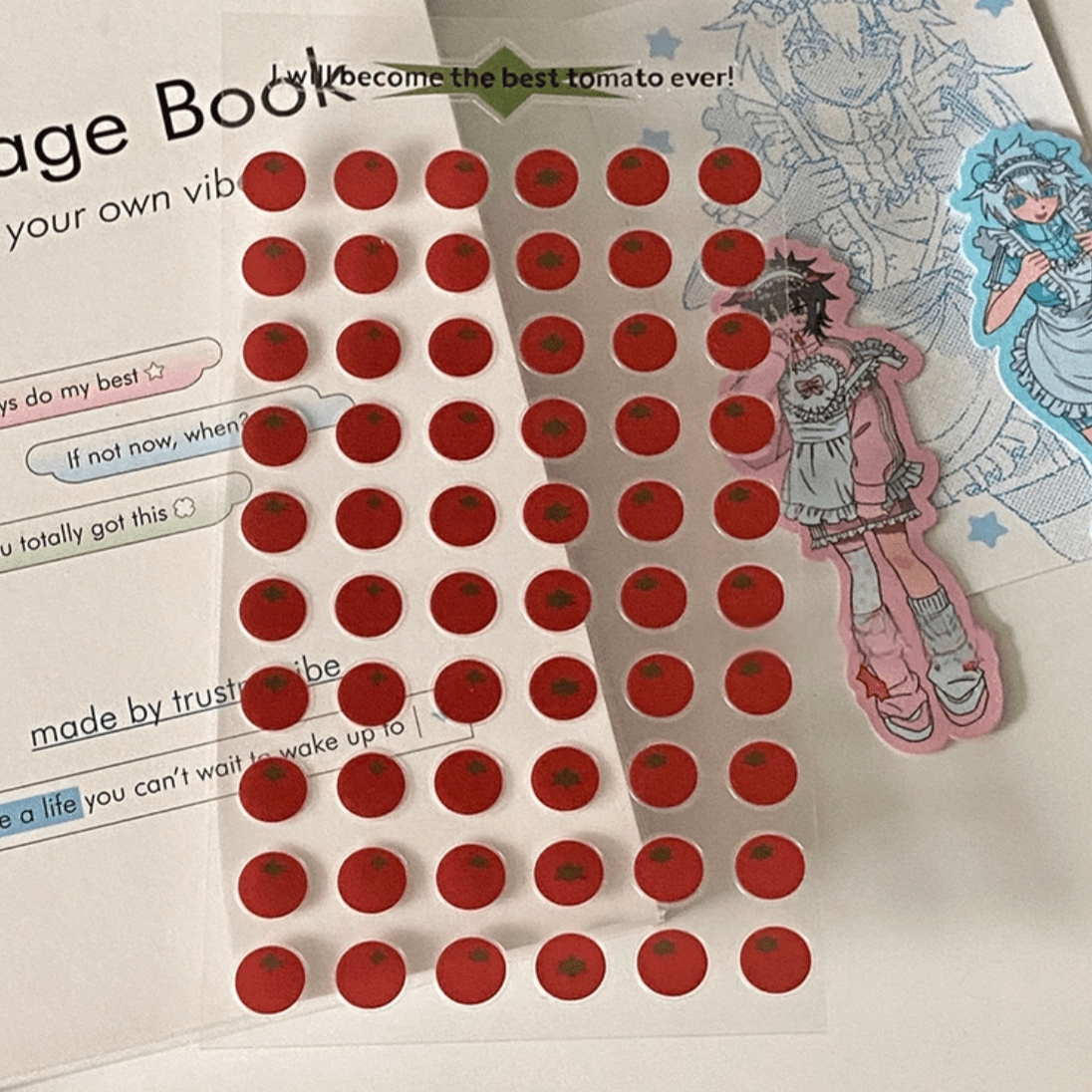 Funny Tomato DIY Decoration Stickers - ArtGalleryZen