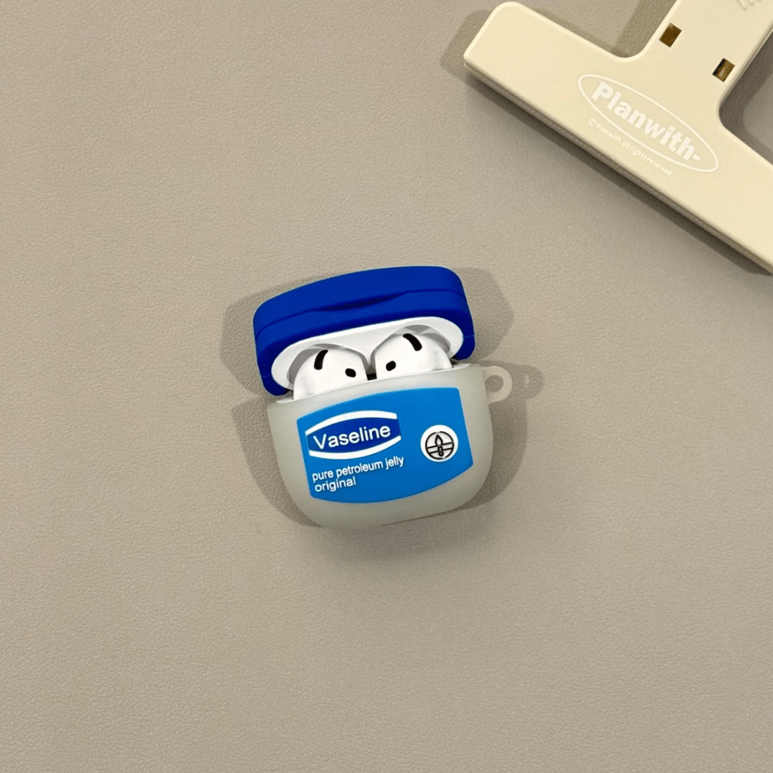 Funny Vaseline Silicone AirPods Earphone Case - ArtGalleryZen