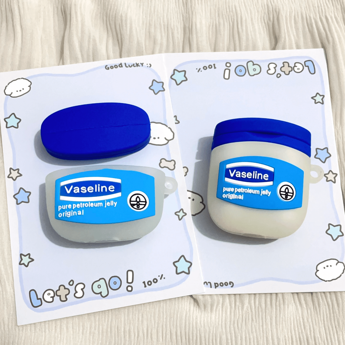 Funny Vaseline Silicone AirPods Earphone Case - ArtGalleryZen