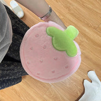 Thumbnail for Furry Strawberry Makeup Bag Portable Travel Large Capacity Storage Bag - ArtGalleryZen