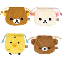 Thumbnail for Genuine Rilakkuma Plush Drawstring Pouch Bag - ArtGalleryZen