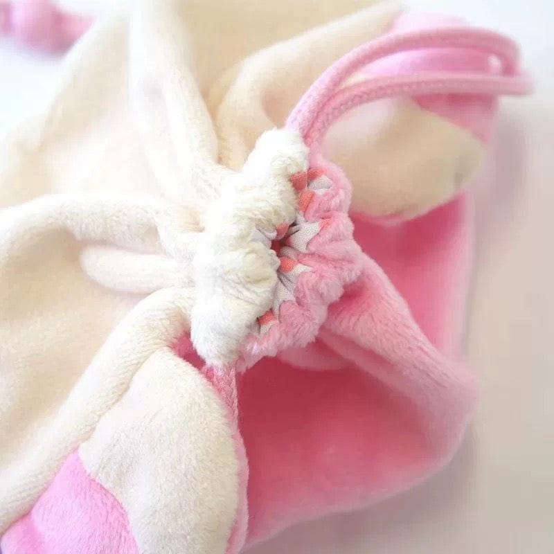 Genuine Rilakkuma Plush Drawstring Pouch Bag - ArtGalleryZen