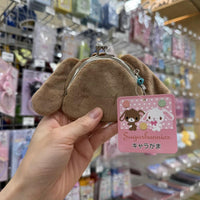 Thumbnail for Genuine Sanrio Sugarbunnies Plush Mouth Gold Bag - ArtGalleryZen