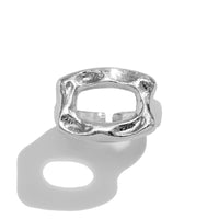 Thumbnail for Geometic Irregular Hollow Square Open Ring