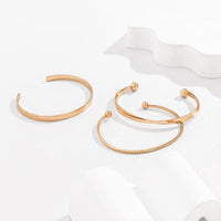 Thumbnail for Geometric 3 Pieces Bangle Bracelet Set - ArtGalleryZen