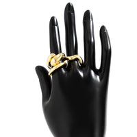 Thumbnail for Geometric 3pcs Gold Plated Waterdrop Open Ring Set - ArtGalleryZen