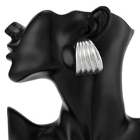 Thumbnail for Geometric Abstract Chunky Wing Shaped Earrings